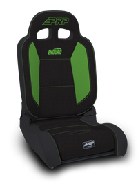 PRP Seats PRP EnduroDaily Reclining Suspension Seat - Black/Green Tweed - Passenger