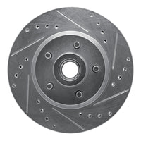 R1 Concepts R1 71-81 Chrysler Town & Country Front Right Drilled & Slotted Silver Brake Rotor
