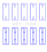 King Engine Bearings Mitsubishi 4G93 SOHC (Size STD) Main Bearing Set