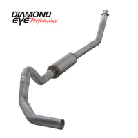 Diamond Eye Performance Diamond Eye KIT 4in Turbo Back SGL AL: 98.5-02 DODGE CUMMINS 5.9L