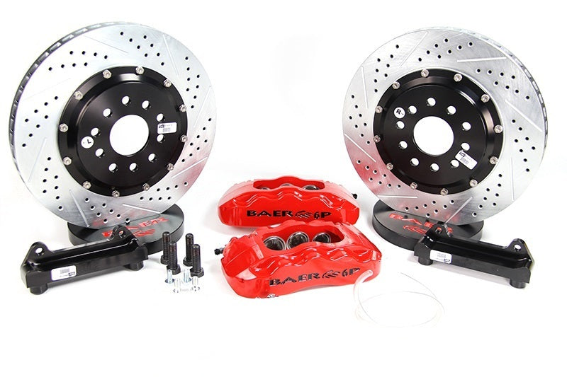 Baer Brakes 07-17 Jeep Wrangler 14in Pro+ Front SDZ Brake Kit - Monster Green