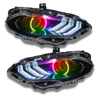 ORACLE Lighting Oracle 18-21 Ford Mustang LED Headlight Halo Kit - ColorSHIFT