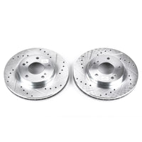 PowerStop Power Stop 00-01 Infiniti I30 Front Evolution Drilled & Slotted Rotors - Pair