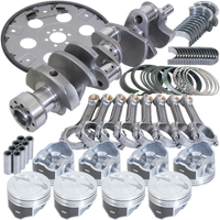 Eagle Chevy LT1350 1Pc 3.750in Crank 5.700in I-Beam 4.040in Pistons 168 Tooth FP Balanced Assembly