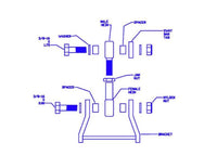 Progress Technology Progress Tech 01-05 Honda Civic Rear Sway Bar Adapter Kit