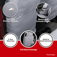 Covercraft 2026 Jeep Wrangler 2-Door (MT) Polycotton SeatSaver Custom Front Row Seat Covers