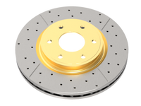 DBA 17-22 Honda CR-V Hybrid Front Street Series Drilled & Slotted Rotor