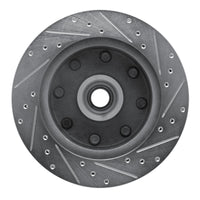 R1 Concepts R1 78-97 Dodge B3500 / B2500 Front Left Drilled & Slotted Silver Brake Rotor