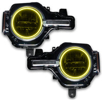 ORACLE Lighting Oracle 2021 Ford Bronco Base Headlight LED Halo Kit - ColorSHIFT - w/ BC1 Controller