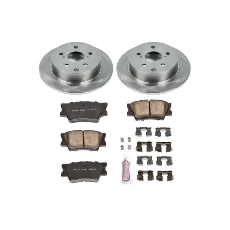 PowerStop Power Stop 09-10 Pontiac Vibe Rear Autospecialty Brake Kit