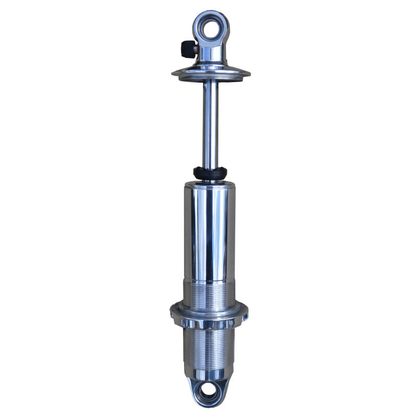 Ridetech Polished HQ Coilover Shock Single Adjustable 2.9in Stroke / 2in Stud Mount - Single