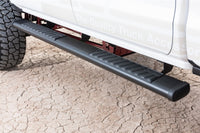 Dee Zee 99-23 Chevrolet/GMC/Dodge/Ford Full Size Truck Tubes - 6In Oval - Black Steel (ExtCab)