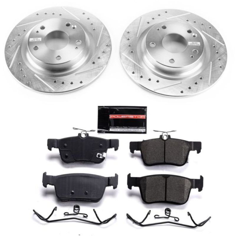 PowerStop Power Stop 17-19 Honda Civic Rear Z23 Evolution Sport Brake Kit