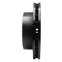 R1 Concepts R1 99-99 Ford F-250 4WD (Super Duty) Front Right Drilled & Slotted Black Brake Rotor