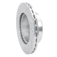 R1 Concepts R1 02-06 Dodge Sprinter 2500 Front Right Drilled & Slotted Silver Brake Rotor