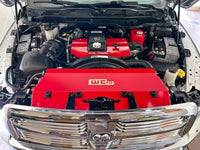 Wehrli 13-18 Cummins Fabricated Aluminum Radiator Cover - Gloss Black