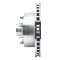 R1 Concepts R1 78-97 Dodge B200 / B200 Van / B250 Front Right Drilled & Slotted Silver Brake Rotor
