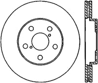 StopTech Power Slot 06-11 Lexus GS Series / 06-12 IS350 Front Left Drilled & Slotted Rotor