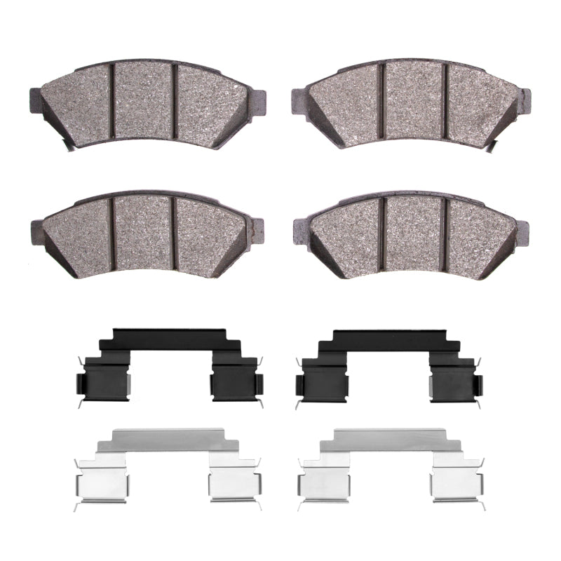 R1 Concepts R1 04-08 Pontiac Grand Prix Front Optimum OE Pads & Hardware Kit