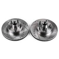 PowerStop Power Stop 95-01 Ford Explorer Front Evolution Drilled & Slotted Rotors - Pair