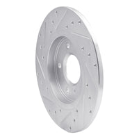 R1 Concepts R1 05-05 Buick TERRAZA Rear Right Drilled & Slotted Silver Brake Rotor