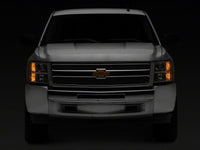 Raxiom 07-14 Chevrolet Silverado 1500 Axial OEM Rep Headlights- Chrome Housing (Clear Lens)