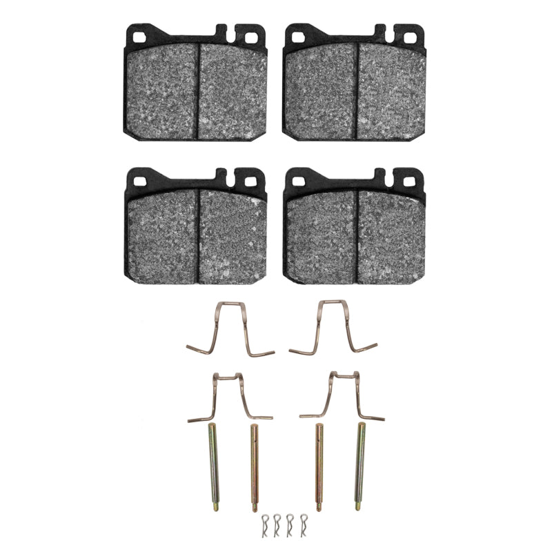 R1 Concepts R1 73-79 Mercedes-Benz 300CD Front Semi Met Pads & Hardware Kit