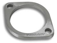 Vibrant 2-Bolt T304 SS Exhaust Flanges (2.5in I.D.) - 5 Flange Bulk Pack