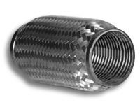 Vibrant SS Turbo FLEX Coupling with Interlock Liner 3in inlet/outlet x 8in long
