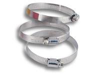 Vibrant S.S. Worm Gear Clamps Pack of 10 - Clamping Range: 0.44in - 0.90in (11mm - 23mm)