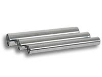 Vibrant 3.5in O.D. Universal Aluminum Tubing (18in long Straight Pipe) - Polished