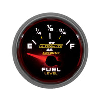 Autometer Ultra-Lite II 52mm 240-33 OHMS Short Sweep Electronic Fuel Level Gauge