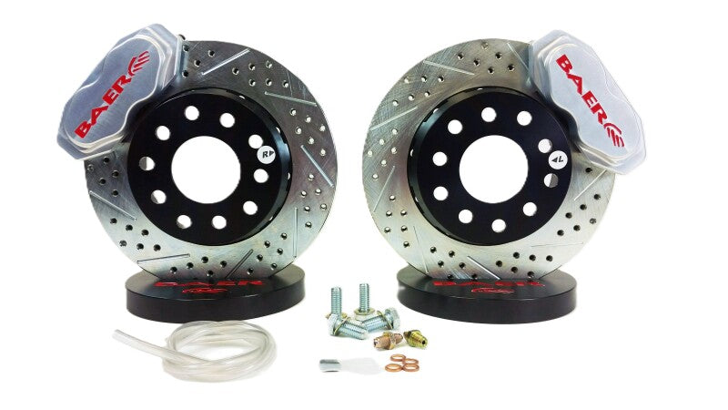Baer Brakes 05-14 Ford Mustang 11in SS4+ Deep Stage Front SDZ Brake Kit - Clear