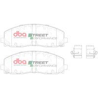DBA 20-25 Jeep Gladiator Sport Front SP Performance Brake Pads