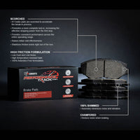 R1 Concepts R1 07-15 BMW 323I Front Track/Street Brake Pads