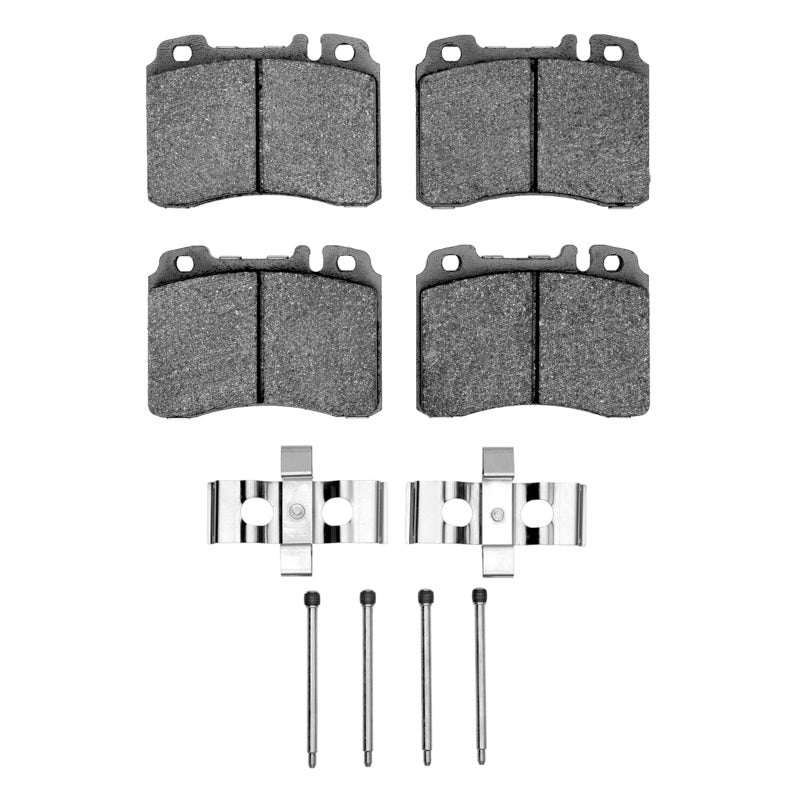 R1 Concepts R1 90-95 Mercedes-Benz 400E Front Euro Ceramic Brake Pads and Hardware Kit