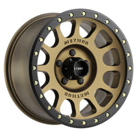 Method Wheels Method MR305 NV 18x9 0mm Offset 5x150 116.5mm CB Method Bronze/Black Street Loc Wheel