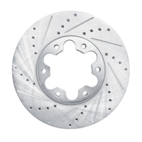 R1 Concepts R1 20-25 Ford Transit-150 Front Left Drilled & Slotted Silver Brake Rotor