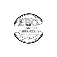 EBC 5202 Brake Shoes Front