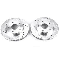 PowerStop Power Stop 91-95 Toyota MR2 Front Evolution Drilled & Slotted Rotors - Pair