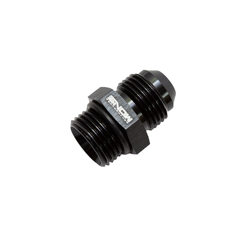 Snow Performance Snow -8 ORB to -8AN Straight Fitting (Black)
