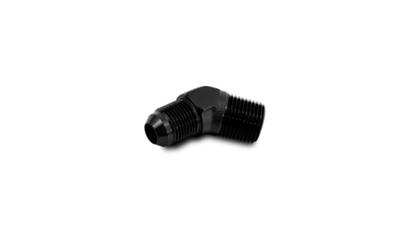 Vibrant -4AN to 1/8in NPT 45 Degree Elbow Adapter Fitting