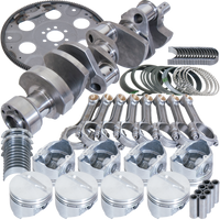 Eagle Chevy LT1350 1Pc 3.750in Crank 5.700in I-Beam Rods 4.040in Pistons 153 Tooth FP Blncd Assembly