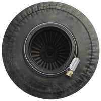 AEM Induction AEM Dryflow Air Filter - Round Tapered 6in Base OD x 5in Top OD x 5.5in H x 2.5in Flange ID