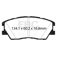EBC 2020+ Kia Soul 1.6T Ultimax Front Brake Pads