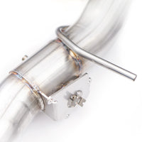 Stainless Works 15-19 Dodge Challenger 6.2L/6.4L Hemi 3in Legend Catback X-Pipe w/4in Quad Tips