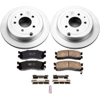 PowerStop Power Stop 92-95 Mazda 929 Rear Z17 Evolution Geomet Coated Brake Kit