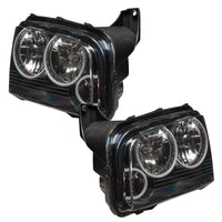 ORACLE Lighting Oracle 05-10 Dodge Charger SMD HL (Non-HID) - Triple Halo - ColorSHIFT w/o Controller