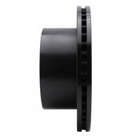 R1 Concepts R1 05-12 Ford F-350 Super Duty 4WD Rear Right Drilled & Slotted Black Brake Rotor