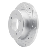 R1 Concepts R1 06-18 Dodge Sprinter 3500 Rear Right Drilled & Slotted Silver Brake Rotor